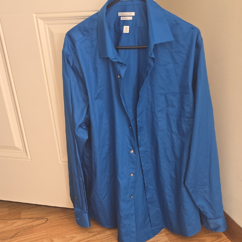 Van Heusen Regular Fit Blue Shirt
